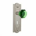 thumbnail image 2 of Nostalgic Warehouse Meawae_Psg_234_Kh Meadows Solid Brass Rose Passage Door Knob Set -, 2 of 5