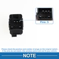 thumbnail image 4 of Interruptor de ventana eléctrica Unique Bargains No.22721763 para el lado trasero del pasajero para Chevrolet Cobalt y Pontiac G5 2007-2010 Negro, 4 of 7