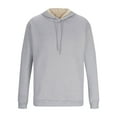 thumbnail image 5 of Mens Fleece Pullover Fleece Lined Heavy Weight Hoodie Heavy Duty Winter Hooded Sweatshirt Thermal Warm Sweatshirts, Limited Time Offer Under 10 Dollars, 5 of 6