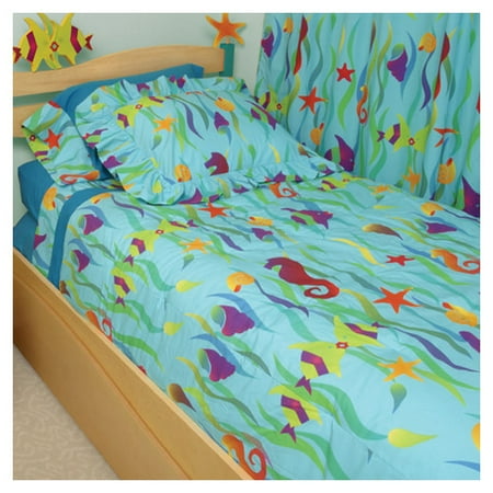 Room Magic Tropical Seas 4 Piece Full/Double Duvet Cover Set
