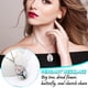 thumbnail image 2 of Eterno y Dama Colgante Tronco Flor Cristal Retro Árbol Vida Collar Doble Cara Collares Europeos Colgantes, 2 of 4