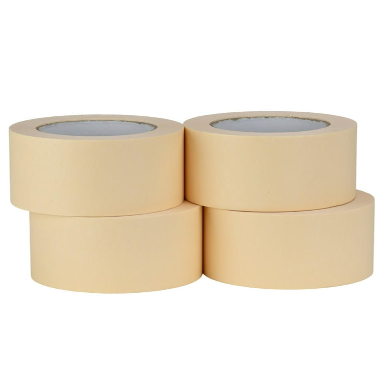 STADEA 2 Inch Wide White Masking Tape General Purpose Multi Surface High  Performance Roll 55 Yard Long 
