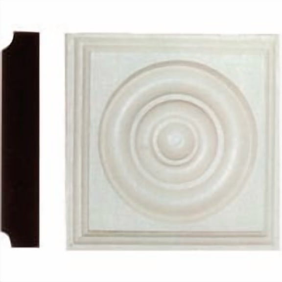Project Fara House of Fara Hardwood Rosette Block - Pack of 12 - Walmart.com