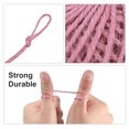 thumbnail image 4 of Unique Bargains 328 Feet 2.5mm Garden Twine, Jute Rope, Jute Twine String Cords Pink, 4 of 6