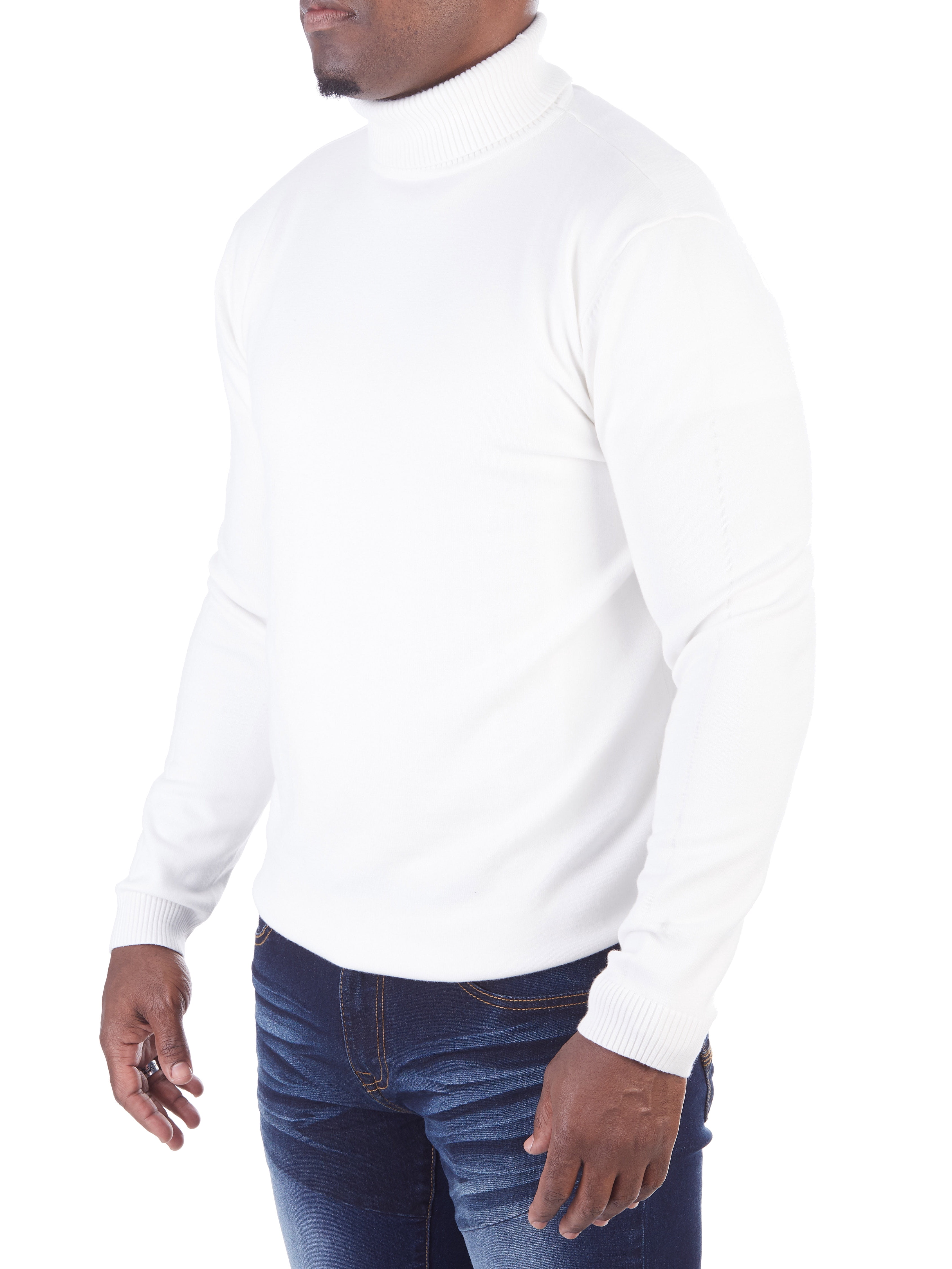 XRAY Turtleneck Sweater for Men, Slim 