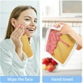 thumbnail image 6 of GZHJMY Ice Cream Cone Wash Cloths 4 Pack - 12 x 12 Inch Super Super Soft Washcloths for Your Face and Body - 100% Cotton Absorbent Baby Face Towel, 6 of 7