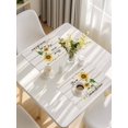 thumbnail image 5 of Sunflower Placemats Set of 12, Vintage Botanical Placemats for Dining Table, Place Mats for Kitchen Tabletop, Waterproof Wipeable Dining Table Mats Set, 5 of 9