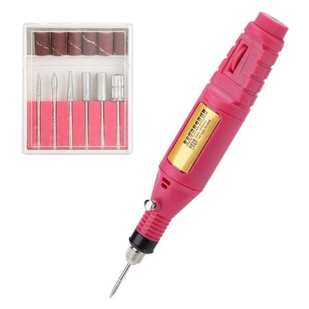 HERCHR Pen Engraver, DIY Electric Engraving Drilling Engraver Grinder Pen Carve Tool for Jewelry Wood Nail US Plug, Electric