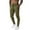 Army Green, variant on Men’s Athletic Jogger Pants Drawstring Waist Tapered Fit Stretch Fabric Casual Gym Workout Trousers with Pockets
