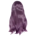 thumbnail image 1 of 24 Inches Front Lace Wig Synthetic Long Wave Purple Wigs for Women, 1 of 5