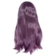 thumbnail image 1 of 16 Inches Front Lace Wig Synthetic Long Wave Purple Wigs for Women, 1 of 5