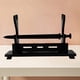 thumbnail image 5 of Soporte de accesorios samurái soporte de madera estante negro colocación y 2 capas Colco Estante de flauta, 5 of 8