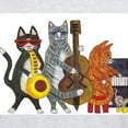 thumbnail image 3 of CafePress - Jazz Cats Light T Shirt - Men's Classic Graphic T-Shirt, 3 of 4