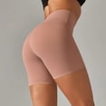 thumbnail image 4 of Pantalones cortos deportivos para mujer, a prueba de sentadillas, cintura alta, suaves, para Fitness, gimnasio, Push Ups, mallas ajustadas para Yoga, pantalones cortos para ciclismo atlético, 4 of 5