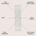 thumbnail image 4 of JONATHAN Y MOROCCAN HYPE 2 x 8 Runner Rug, Aksil Moroccan Beni Souk - Cream/Gray, MOH208B-28, 4 of 9