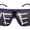 Purple, variant on Purple Yeet Sunglasses for Main Event Jey Uso Costume