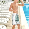 thumbnail image 6 of Cauagu Not All Who Wander Are Lost1 Print Swim Trunks for Men,Youth Boys Swim Shorts Compression Liner Beach Shorts Boys' Swimming Shorts 7-20 Years Bathing Suit-X-Large, 6 of 7