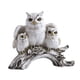 thumbnail image 3 of Figuras de búho, estatua de búho, adornos creativos, estatua de animal para sala de estar y oficina. Blanco, 3 of 7