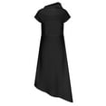 thumbnail image 6 of IROINNID Wedding Guest Dresses for Women Evening Night Party Dress Color Short Sleeve Dresses Trendy Formal Dress,Black, 6 of 6