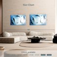 thumbnail image 4 of Elephant Stock School Of Sharks Wall Art - Horizontal Canvas Wall Art - Living Room Wall Decor - Animal Canvas - Blue And White Decor - 51" x 34", 4 of 8