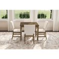 thumbnail image 4 of A-America Leucadia Dinette Table with (1) 18" Self-Storing Butterfly Leaf, Toasted Java, 4 of 11