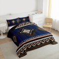 thumbnail image 3 of Manfei Tribal Aztec Boy Girl Bedding Comforter Set 2pcs,Bohemian Theme Twin Comforter Sets Microfiber,Hippie Boho Breathable Bedding Set,Luxury Bedroom Decor,Reversible, 3 of 8