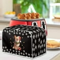 thumbnail image 4 of ZUXONGSY Christmas Corgi Toaster Cover 2 Slice Toaster Dust Cover Appliance Cover Wide Slot Quilted Toaster Gifts Appliance Dust-Proof Cover Bread Maker Cover Christmas Decor, 4 of 7
