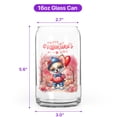 thumbnail image 5 of Happy Valentine’s Day Adorable Chihuahua Puppy Holding Heart Balloon 16oz Glass Cup Mug Dog Lover Gifts Idea Glass Can - 00030, 5 of 5