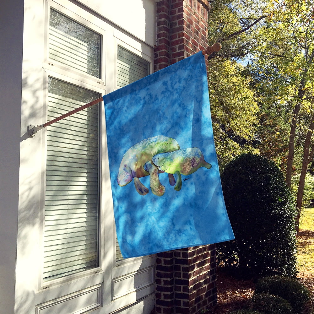 Caroline‘s Treasures Sheltie Welpen Haus-Flagge – 71,1 X 101,6 Cm, Aus Schwerem Polyester-Canvas