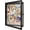 Rustic Black, variant on 8×10 Shadow Box Frame, Linen Back, Glass Door, Hinge Display Case | shadow box display case features linen back, real glass hinged door, perfect for displaying medals, bouquets, and keepsakes.