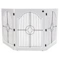 thumbnail image 2 of Majestic Pet Products Universal Freestanding Wood & Wire Pet Gate, 2 of 2