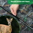 thumbnail image 6 of Hunting Tree Stand Blind Cover, Universal Camo Tree Stand Elevated Deer Blind Kit For 2 Man Stand Tree Stand Blind Enclosure Tower With A Zippered Closure Hunting Tree Stand Accessories, 6 of 7