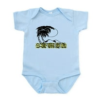 CafePress - Samoa Island Infant Bodysuit - Baby Light Bodysuit, Size Newborn - 24 Months