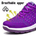 thumbnail image 3 of CHICVOMEY Comfort Orthopedic Sneakers for Women Arch Support Breathable Sneakers with Slip-Resistant Sole Casual Walking Orthopedic Shoes, 3 of 9