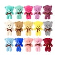 thumbnail image 1 of Llaveros Ositos Miniositos De Peluche Suave Manualidades 15  pzs colores, 1 of 4