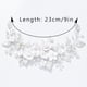 thumbnail image 3 of Corona para el cabello de novia con perlas plateadas, accesorio elegante para bodas para mujer, 3 of 8