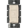 thumbnail image 1 of Interruptor de intensidad inteligente Lutron Caseta ELV+, 250 W, luz LED, color almendra, 1 of 9