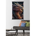 thumbnail image 2 of Wumples - Dragon Wall Poster with Magnetic Frame, 22.375" x 34", 2 of 5