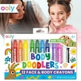 thumbnail image 2 of OOLY Body and Face Paint Crayons for Kids, 12 Non Toxic Skin Safe Colors, 2 of 6