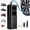 Black, variant on Portable Tire Inflator with 150 PSI Gauge, Cordless Air Compressor for Car Bike Balls