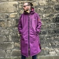 thumbnail image 5 of WAVE Oversized Waterproof Fleece-Lined Changing Robe | Quick Dry Wetsuit Changing Coat | Unisex | Gray Camo | Medium, 5 of 11