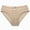 Beige, variant on Bovxnpu Womens Underwear Plus Size Panties, Women's Breathable Seamless Brief Underwear, Women's Seamless Underwear With Raised Buttocks Lace Underwear Free Size