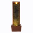 thumbnail image 1 of Teamson Home Fontaine Extérieure Texturée 38.5” Décoration de Jardin Roche Rouge, 1 of 5