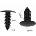 thumbnail image 2 of 20Pcs 8mm Hole Car Clips Fender Bumper Shield Retainer Plastic Rivet Push Pin, 2 of 7