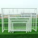 thumbnail image 2 of Portería de fútbol de acero con suministro directo de fábrica, portería de fútbol portátil con redes de fútbol, 2 of 4