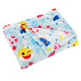 thumbnail image 4 of Ensemble de Couverture et Coussin en Peluche : Baby Shark, 4 of 7