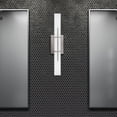 thumbnail image 5 of Gemini 1 - Light Polished Chrome Chrome Contemporary / Modern - LED Steel Wall Sconce, 5 of 6