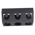 thumbnail image 1 of Soporte para Botellas de Refresco Accesorios Secos Hierro Silicona 3 Orificios Escurridor Soporte Estante Portavasos Negro para Botellas de Refresco Escurridor Secado Figuras de ANGGREK  Otros, 1 of 8