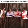 thumbnail image 2 of Wood Clips Christmas Series Spring Clamps Cartoon Printed Clips; Christmas Series Spring Decorative Wood Clips, Glove, 2 of 8