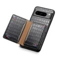 thumbnail image 4 of Compatible For Google Pixel 8 Pro Kickstand Case Card Holder Phone Cover Crocodile Texture, 4 of 5